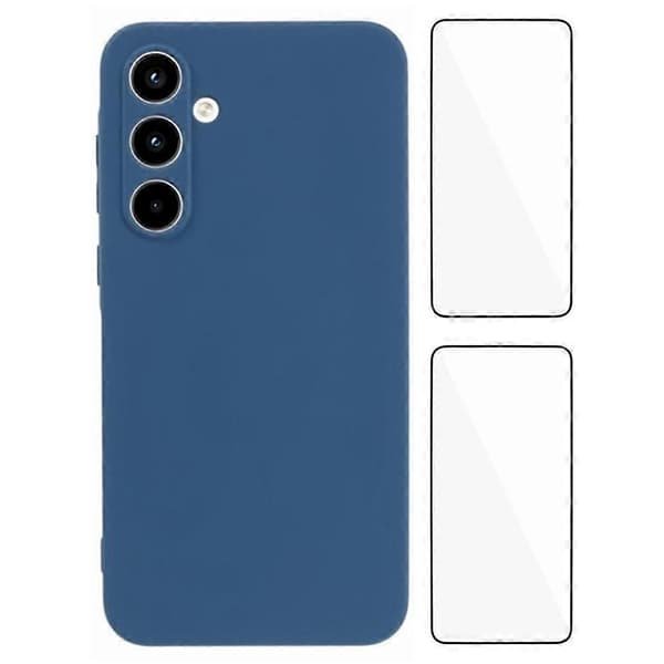 【BQ】Kompatibel med Galaxy A55 5G Mobildeksel - Perfekt Sapphire