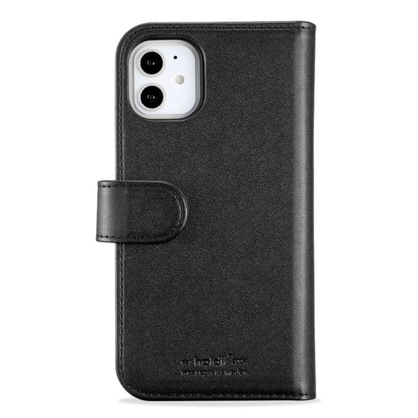 【BQ】holdit iPhone 11 / XR - Multifunktionel 2-i-1 Magnetisk Etui / Cover - Sort