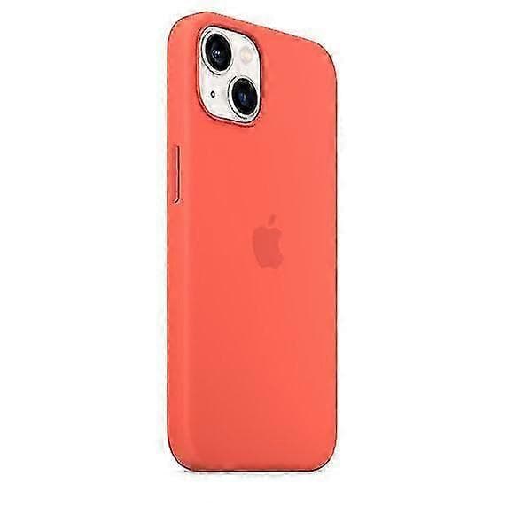 Silikondeksel med Magsafe Kompatibel med Iphone 13 Mini Mobildeksel Nectarine