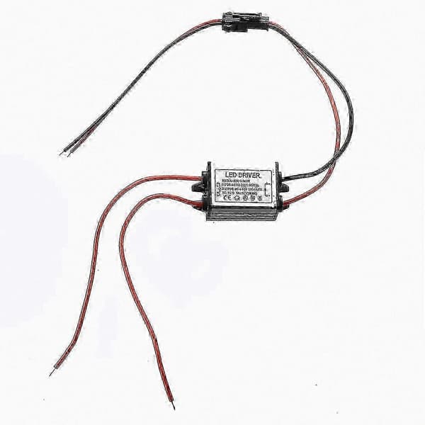 3W LED-drivtransformator 85-265V AC-ingång för effektiv belysning