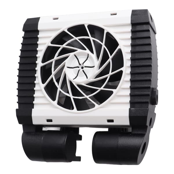 Akvarium Mini Køleventilator Lydløs Varmeafledning Akvariumventilator US-stik 100-240V