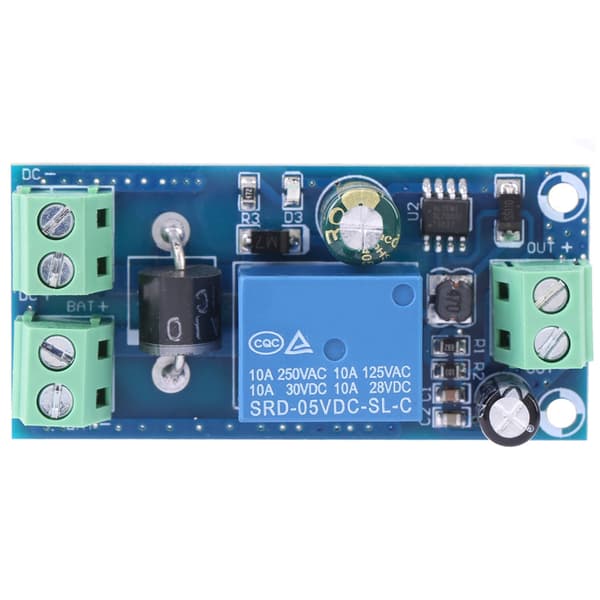 5V~48V 10A DC Strömförsörjning/Batteri Automatisk Omkopplingsmodul Nödkontroller