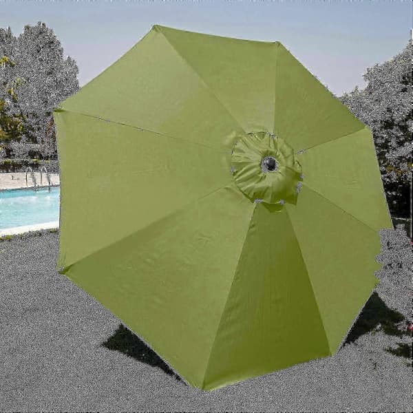 Reserve stofovertræk til 3M 6/8-armet parasol Agate Green 300cm x 6k
