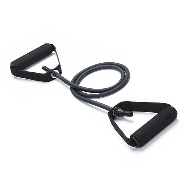 30LB TPE Modstandsbånd Pull Up Assist Strap Rygøvelse Fitness Elastisk Reb Sort