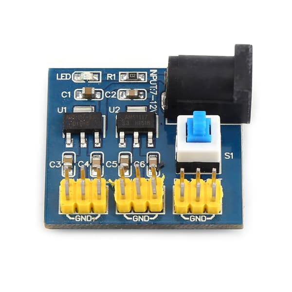 DC-DC Spændingskonverter Multi output Step down Strømforsyningsmodul 12V til 3.3V/5V/12V