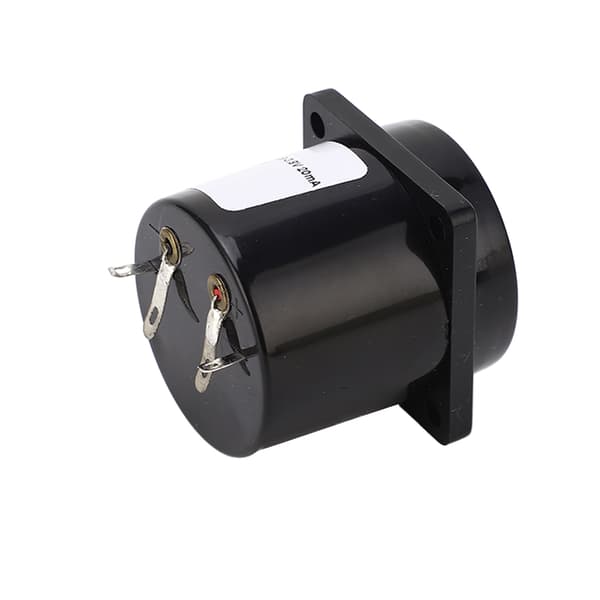 Høy Nøyaktighet VU Meter Gul Pointer Skive Hvit LED Bakgrunnsbelyst Forsterker Panel Header