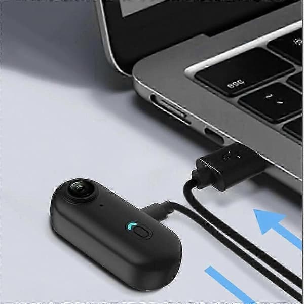 【BQ】4K Mini Body Cam med roterende klips, bærbart actionkamera til 26s optagelse