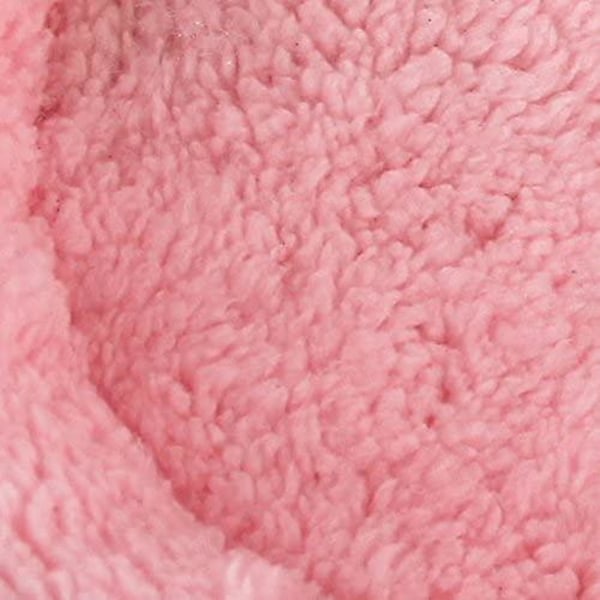 Mjuk, bekväm rund varm fleece hamsterbädd Liggunderlag för råtta, igelkott, ekorre, marsvin, smådjur pink