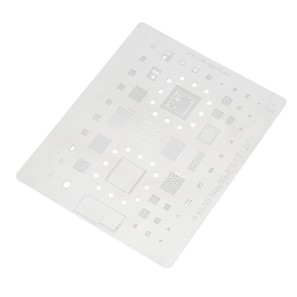 A12 CPU BGA Reballing Stencil Mal Rustfritt Stål IC Chip Tinnplanting