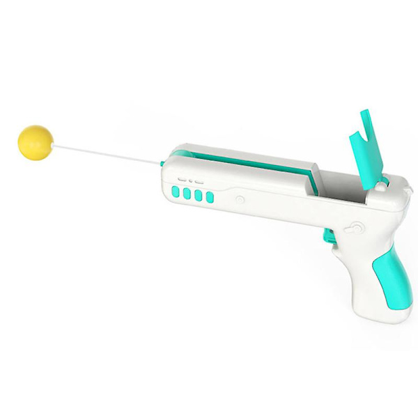 Interactives Cat Toys Cat Rebound Wand-leksak med fjädrar och kattmynta för träningsleksak för inomhuskatt kattunge Yellow