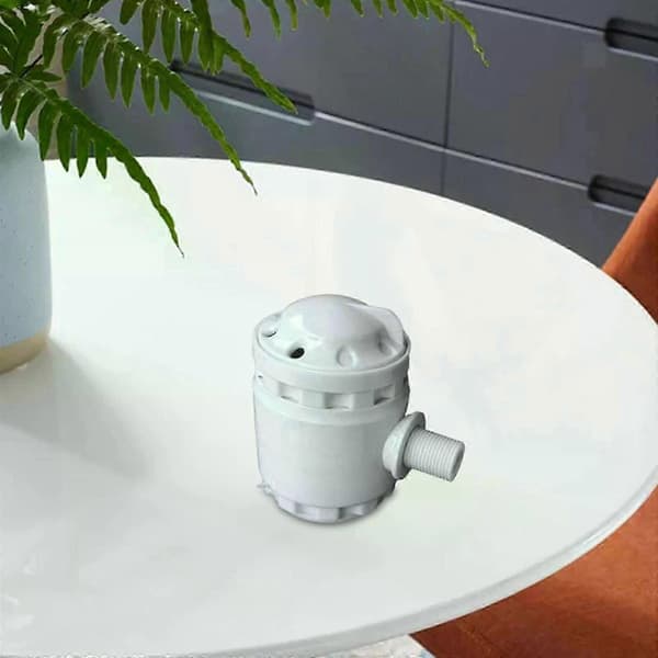 Dampventil kompatibel med damprom, spa, dusj, badstue, diffusjonsventil i PP-materiale