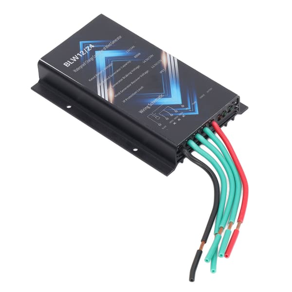 800W vindmøllecontroller aluminiumslegering IP67 vandtæt 12V 24V