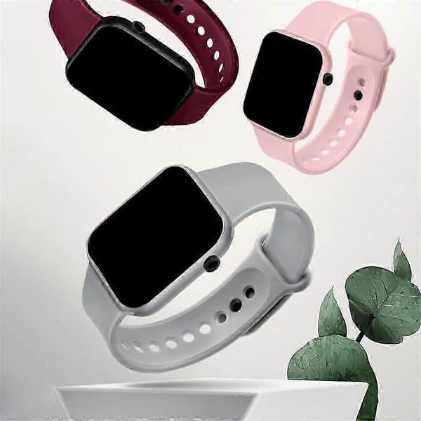 【BQ】Waterproof Rechargeable Activity Tracker with Pedometer, Distance Tracker, Vibration Alarm, and Calorie Counter for Training and Walking blue