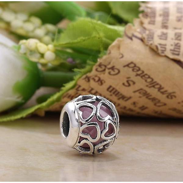 925 Sterling hopea helmi, riipus kaulakoru koru lahjat naiselle äidille Blue