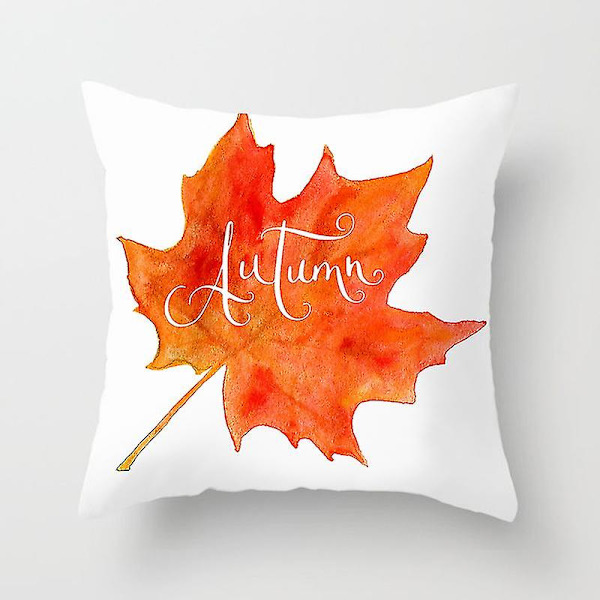 4 stk 45x45cm Maple Leaf Pudebetræk Sofa Pudebetræk 45x45cm