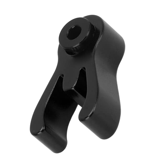 Vikbar Aluminiumslegering Sykkel Frontrørholder for Brompton 3sixty Svart