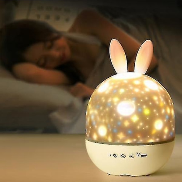 Ry Sky Led Bedside Rotating Projector, Usb Ed