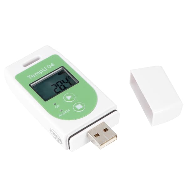 USB Temperaturdatalogg med PDF-rapport for kjølebil