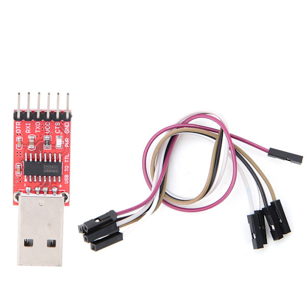 TB196 USB - TTL 232 RS232 Sarjaportti CH340 Arduinoon
