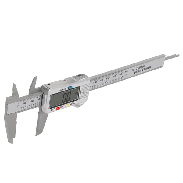 Digital Vernier Caliper Plastik Elektronisk Stor LCD-skærm Display Caliper til Differentialmåling