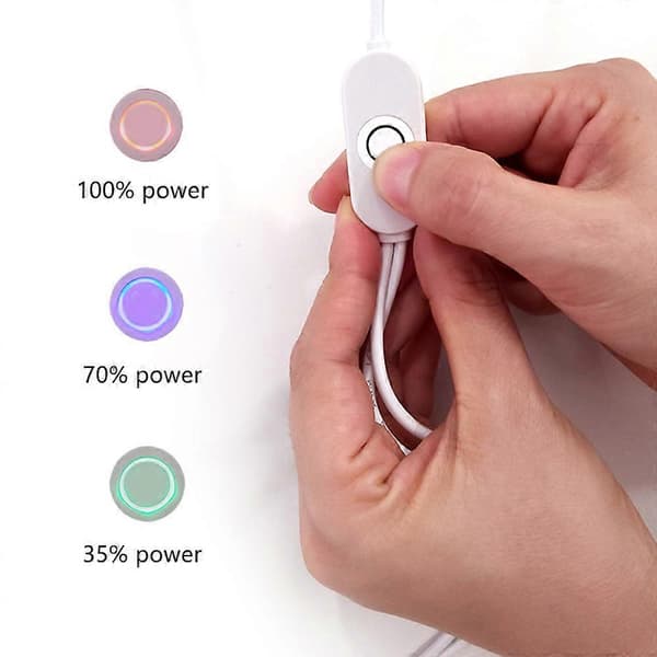 【BQ】USB-opvarmede handsker til kvinder, fuldfingerhandsker, USB-opladelige termiske vanter Thermoregulation