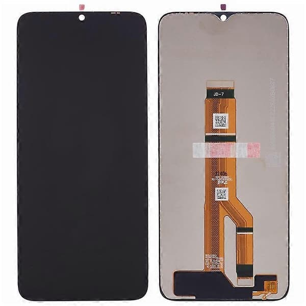 Kompatibel med Honor X6b 4G Grade C LCD-skærm og digitalizer (uden logo) MultiColor