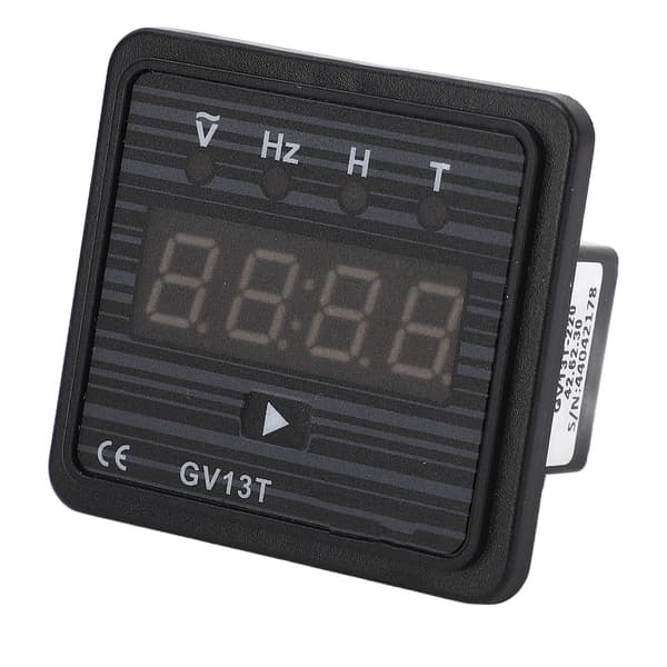 Digital Voltmeter AC Spänning Frekvens Tidsmätare LED-Display Hög Noggrannhet 220VAC Systemgenerator Mätare