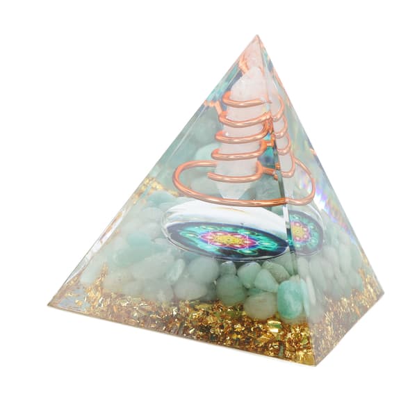 6 cm Energi Generator Orgonit Pyramide til Positiv Energi Healing Krystal Pyramide Meditation Orgonit Pyramider
