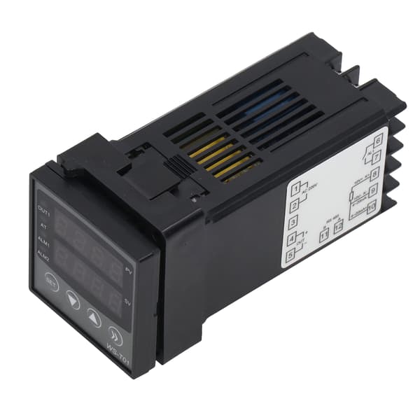 Intelligent PID Temperaturregulator Digital Display ABS Smart Termostat DC24V til Trykning Kemisk Industri