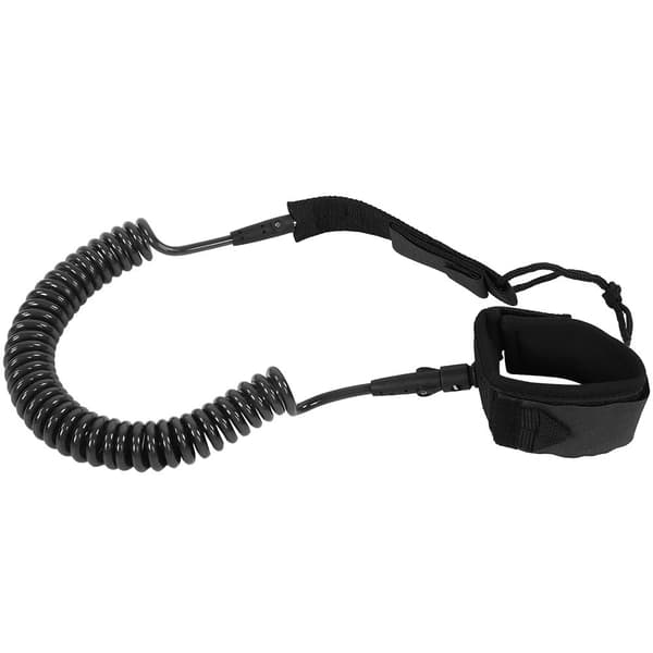 TPU Bodyboard Coiled Håndledsrem 10ft Vand Surf Tilbehør 7MM Transparent