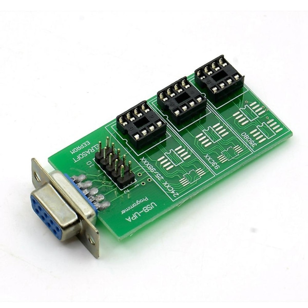 Upa USB V1.3 Xprog Ecu Chip Tuning Programmer Eeprom Board Adapter Med Sop8 Soic8 Clip För 24cxx & As Shown