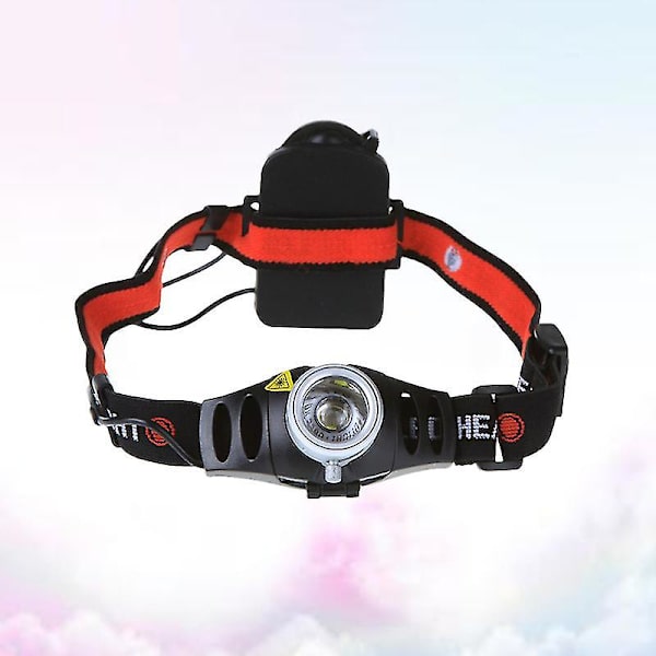 Led hodelykt Justerbar 500 Lumen Superlys hodelykt med 2 lysmoduser for løping Fottur Camping Lesing Fiske Jakt Jogging