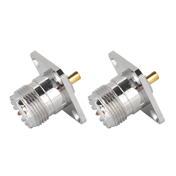 UHF hunn SO239 panelmontert RF koaksialadapter (2 stk)