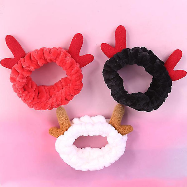 Elk Hovedbeklædning£¬Wash Face Hårholder Hårbånd Sløjfe Dyreører Pandebånd£¬Sort Black