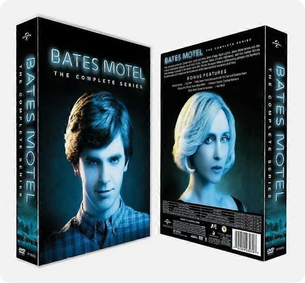 【BQ】Bates Motel: The Complete Series Sæson 1-5 (DVD, 2017, 15-disc sæt) engelsk version