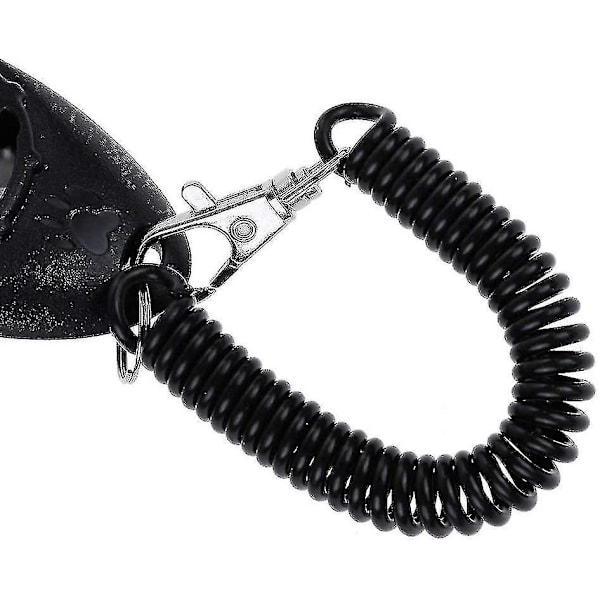 St. Hundklicker, Professionell Clicker Med Elastik rem, Träningsklicker För