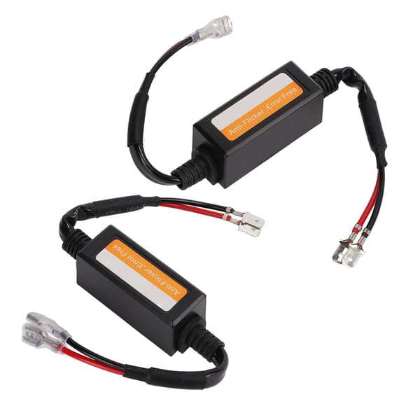 2 stk. C12H1 LED Dekoder Ledningsnett Kit LED-frontlyspære Dekoder for LED-frontlyspærer