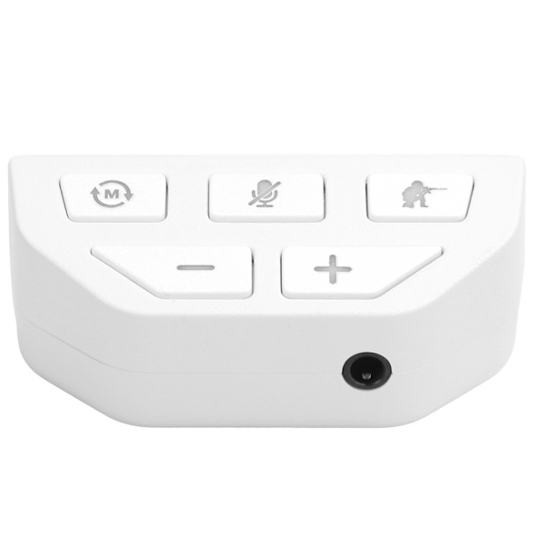 Headset Adapter Controller Lydadapter Hovedtelefon Konverter til Xbox One Trådløs Gamepad Hvid