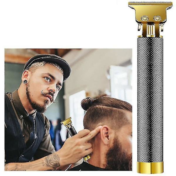 Menn Hårklipper Elektriske Trimmere Clippers Hårklippemaskin Barbermaskin black