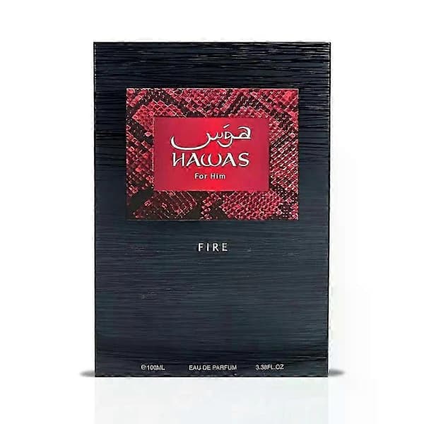 【BQ】Rasasi Hawas Fire Eau de Parfum til mænd 100 ml 2025
