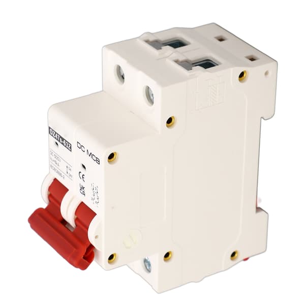 DC Strømafbryder 500V 2P 25A Kortslutningsbeskyttelse Lysbueudslukning