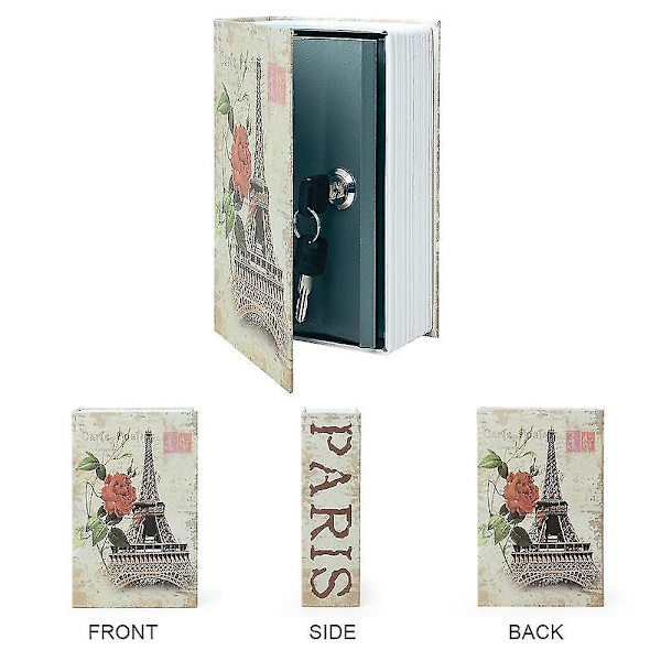 Avledningsbok säker förvaringsbox, Dictionary Secret Safe Can med säkerhetskombinationslås, Diversion Book Hidden Safe