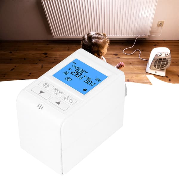 Smart Termostatisk Vandhaneventil Temperaturstyring Tuya Gateway Hub Zigbee Kompatibel