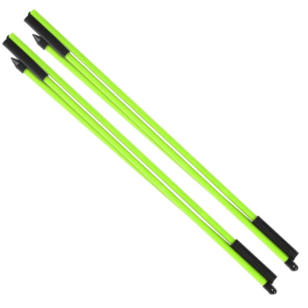 3-fold Golf Indikator Stick Retningstræner Golfudstyr Tilbehør Grøn