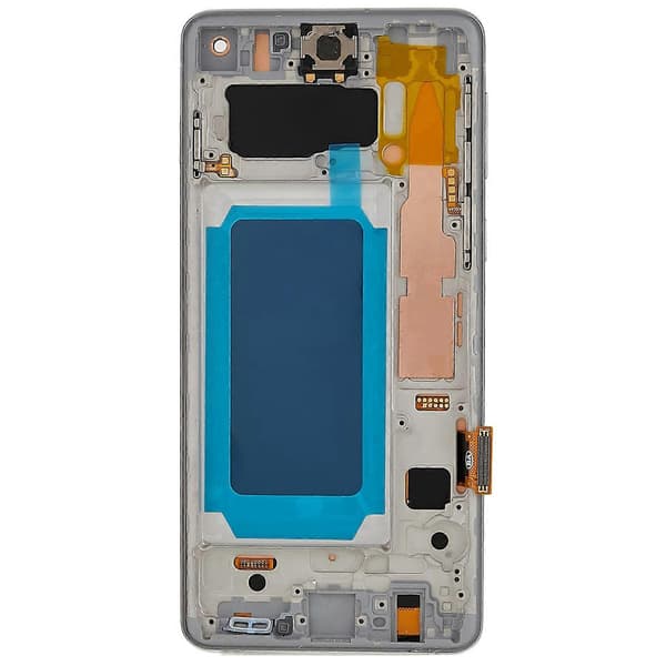 Samsung Galaxy S10 G973 luokan C LCD-näyttö ja digitointikokoonpano, varaosa (TFT Te Silver Silver Silver