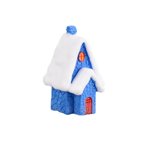 Miniatyr Resin Farge Fairy House Mikro Landskap Ornamenter Dukkehus Skrivebordsdekorasjon