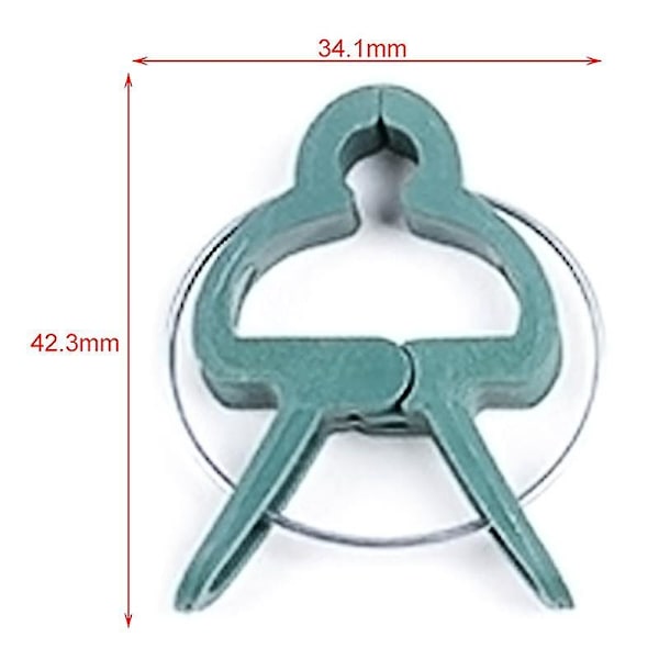 Puutarhakasvien kukkatarrainpidikkeet kasvien varren tukemiseen Small Small 20Pcs