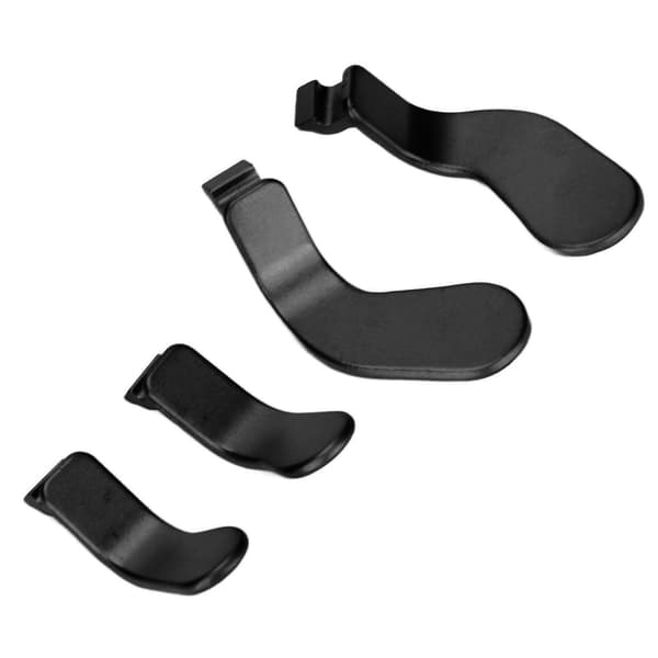 【BQ】4-pak udskiftningspagajer i rustfrit stål til Xbox One Elite Series 2 Controller Model 1797 Sort