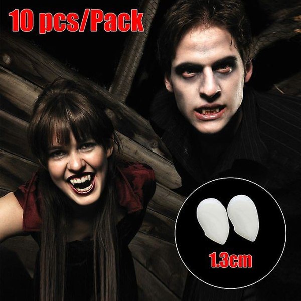 10 st/förpackning Halloween Vampire Zombie falsktandständer