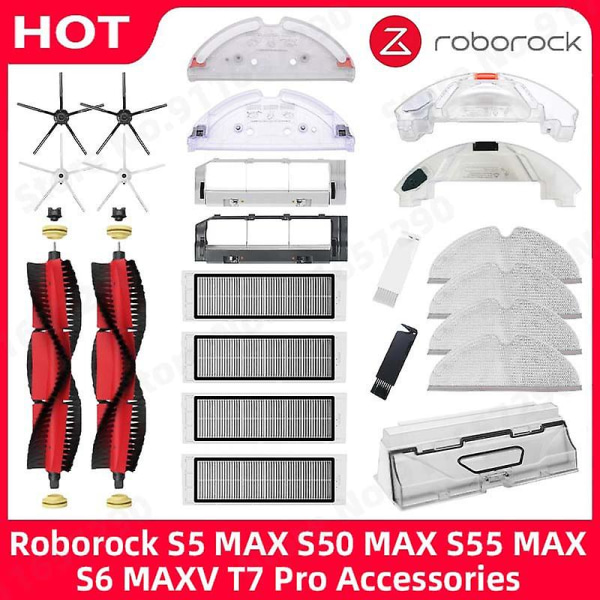 Roborock S5 Max S50 Max S55 Max S6 Maxv Hepa-suodatin